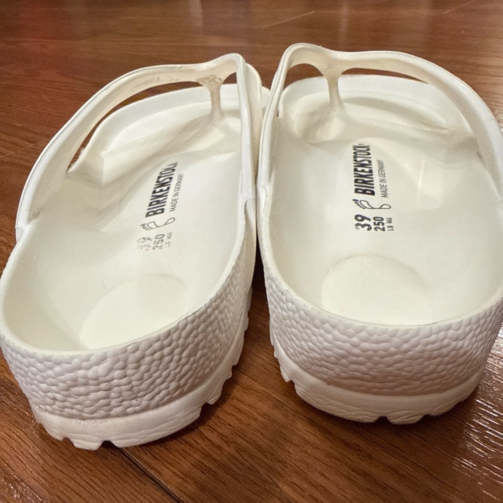Birkenstock Honolulu Eva Classic White Flip Flops - Picture 6 of 6